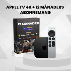 Apple TV 4K + 12 Månaders Abonnemang